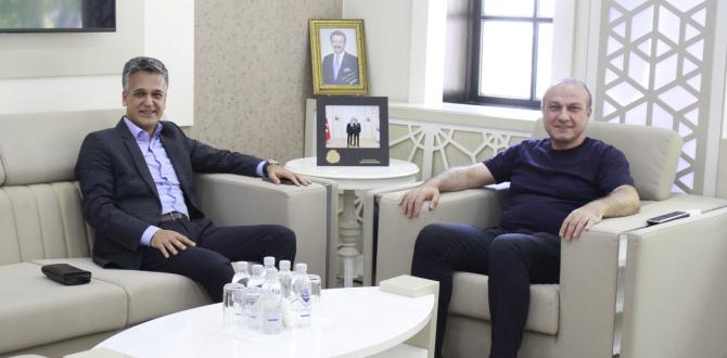 DENİZBANK AMASYA ŞUBE MÜDÜRÜ ÖZBAY'DAN BAŞKAN KIRLANGIÇ'A ZİYARET