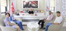 AMASYA ÜNİVERSİTESİ ÖĞRETİM GÖREVLİLERİ DOÇ. DR. TUĞBA KARABOĞA VE DR. ÖĞR. ÜYESİ HASAN AYKUT KARABOĞA’DAN ATSO BAŞKANI KIRLANGIÇ’A ZİYARET