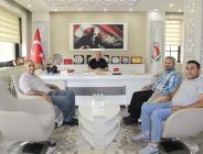 AMASYA AKDAĞLILAR YARDIMLAŞMA VE DAYANIŞMA DERNEĞİNDEN ATSO BAŞKANI KIRLANGIÇ'A ZİYARET