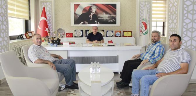 AMASYA AKDAĞLILAR YARDIMLAŞMA VE DAYANIŞMA DERNEĞİNDEN ATSO BAŞKANI KIRLANGIÇ'A ZİYARET