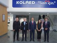 KIRGIZİSTAN ANKARA BÜYÜKELÇİSİ KAZAKBAEV VE ATSO BAŞKANI KIRLANGIÇ’TAN ATSO ÜYESİ FİRMALARA ZİYARET