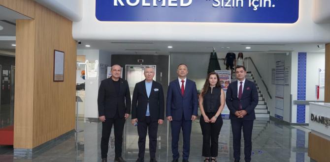 KIRGIZİSTAN ANKARA BÜYÜKELÇİSİ KAZAKBAEV VE ATSO BAŞKANI KIRLANGIÇ’TAN ATSO ÜYESİ FİRMALARA ZİYARET