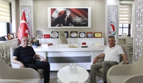 YORUM GAZETESİ SAHİBİ SUAT AKCAN'DAN AMASYA  TSO’YA ZİYARET