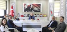 VAKIFBANK YÖNETİCİLERİNDEN AMASYA TSO'YA ZİYARET