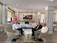 KOSGEB Amasya İl Müdürü Hamdullah Çelebi ve Silverline Yönetim Kurulu Üyesi Eren Atay’dan Odamıza Ziyaret