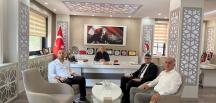 KOSGEB Amasya İl Müdürü Hamdullah Çelebi ve Silverline Yönetim Kurulu Üyesi Eren Atay’dan Odamıza Ziyaret