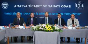 KIRGIZİSTAN–AMASYA İŞ DÜNYASI İSTİŞARE TOPLANTISI GERÇEKLEŞTİRİLDİ