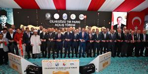 ATSO BAŞKANI KIRLANGIÇ, CİLVEGÖZÜ TIR PARKI TESİSİ’NİN AÇILIŞ TÖRENİNE KATILDI