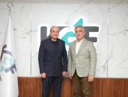 ATSO BAŞKANI KIRLANGIÇ'TAN KGF BAŞKANI ÖZEGEN'E ZİYARET