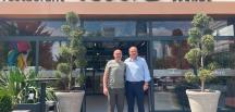 BAŞKAN KIRLANGIÇ'TAN TABURE LOUNGE CAFE'YE ZİYARET