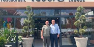 BAŞKAN KIRLANGIÇ'TAN TABURE LOUNGE CAFE'YE ZİYARET