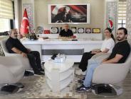 DALGIÇ YAPI KİMYASALLARI FİRMASI GENEL MÜDÜRÜ YAŞAR DALGIÇ'TAN BAŞKAN MURAT KIRLANGIÇ'A ZİYARET