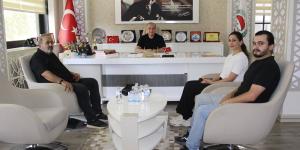 DALGIÇ YAPI KİMYASALLARI FİRMASI GENEL MÜDÜRÜ YAŞAR DALGIÇ'TAN BAŞKAN MURAT KIRLANGIÇ'A ZİYARET