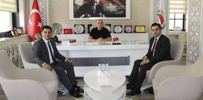 QNB FİNANSBANK AMASYA ŞUBE MÜDÜRÜ ÖZTÜRK'TEN BAŞKAN KIRLANGIÇ'A ZİYARET