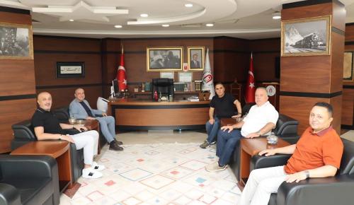 AMASYA TSO'DAN AMASYA ÜNİVERSİTESİ'NE ZİYARET