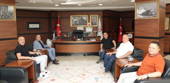 AMASYA TSO'DAN AMASYA ÜNİVERSİTESİ'NE ZİYARET