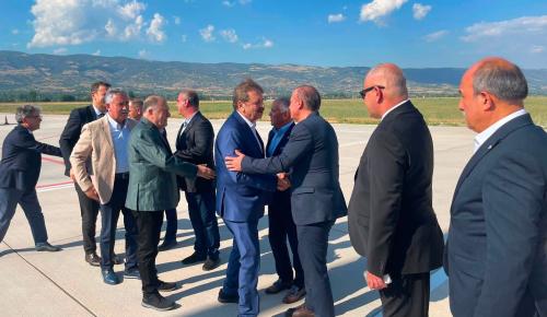 BAŞKAN KIRLANGIÇ, TOBB BAŞKANI HİSARCIKLIOĞLU İLE BİRLİKTE TAZİYE ZİYARETİNDE BULUNDU
