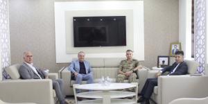 POLİS BAŞMÜFETTİŞİ ÖZTÜRK VE JANDARMA GENEL KOMUTANLIĞI DENETLEME VE DEĞERLENDİRME HEYETİ ÜYESİ GÜRSES'TEN BAŞKAN KIRLANGIÇ'A ZİYARET