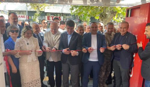 ATSO BAŞKANI KIRLANGIÇ, KAÇKAR İNŞAAT FİRMASI'NIN AÇILIŞ TÖRENİNE KATILDI