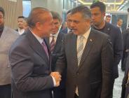ATSO BAŞKANI KIRLANGIÇ, İÇİŞLERİ BAKANI ÇİFTÇİ İLE BİR ARAYA GELDİ