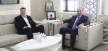 GTİ GENEL MÜDÜRÜ GÜRLEK'TEN ATSO BAŞKANI KIRLANGIÇ'A ZİYARET