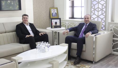 GTİ GENEL MÜDÜRÜ GÜRLEK'TEN ATSO BAŞKANI KIRLANGIÇ'A ZİYARET