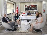 ROTARY KULÜBÜNDEN BAŞKAN KIRLANGIÇ'A ZİYARET