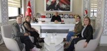 TÜRK KADINLAR BİRLİĞİ AMASYA ŞUBESİNDEN BAŞKAN KIRLANGIÇ'A ZİYARET