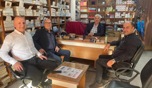 AMASYA TSO'DAN GÜMÜŞHACIKÖY HABER GAZETESİNE ZİYARET