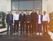 AMASYA TSO BAŞKANI NUREDDİN GÜÇYETMEZ, SULUOVA TSO BAŞKANI OĞUZHAN YAVUZ ZENNUN İLE BİR ARAYA GELDİ