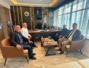 ATSO BAŞKANI GÜÇYETMEZ GÜMÜŞHACIKÖY TSO BAŞKANI KOCA'YI ZİYARET EDEREK, SEÇİMDE BAŞARILAR DİLEDİ