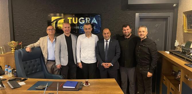 ATSO'DAN TUĞRA DEMİR ÇELİK FİRMASINA ZİYARET
