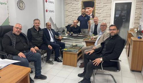 ATSO'DAN ZC SİGORTA VE ARACILIK HİZMETLERİ FİRMASINA ZİYARET