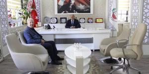 ATSO BAŞKANI GÜÇYETMEZ' HAYIRLI OLSUN ZİYARETLERİ DEVAM EDİYOR